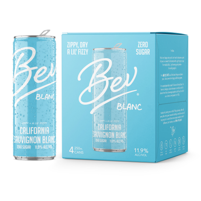 BEV CALIFORNIA SAUVIGNON BLANC 250mL (24 Cans)