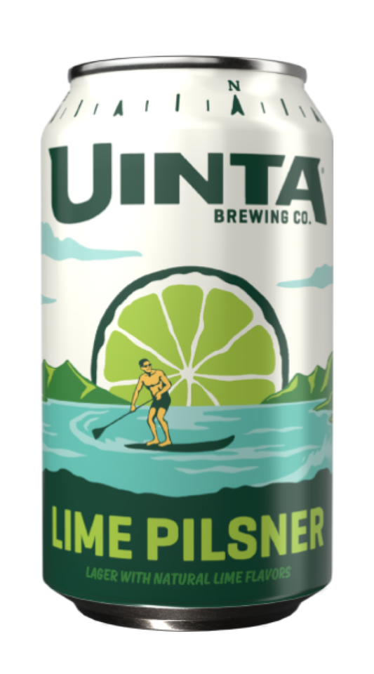 Uinta Brewing Company Lime Pilsner 12 oz Can (24 Pack)