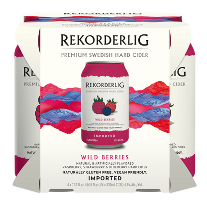 Rekorderlig Wild Berry Can 6/4PK 11.1Z (24)