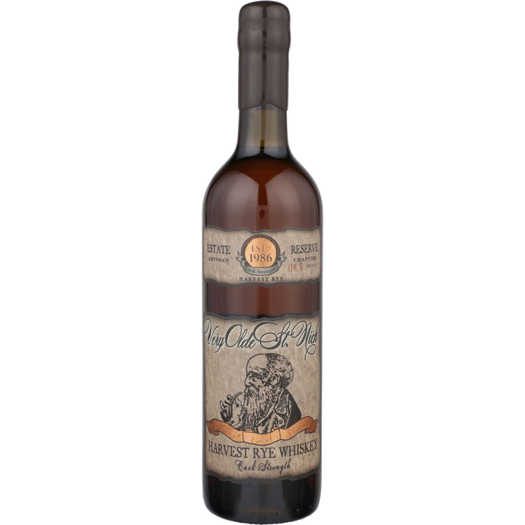 VERY OLDE ST. NICK RYE WHISKEY HARVEST RYE CASK STRENGTH 118.8 750ML