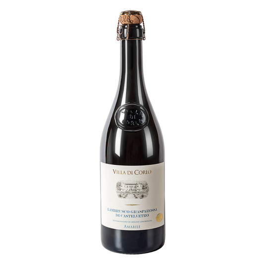 VILLA DI CORLO LAMBRUSCO GRASPAROSSA DI CASTELVETRO DRY 750ML