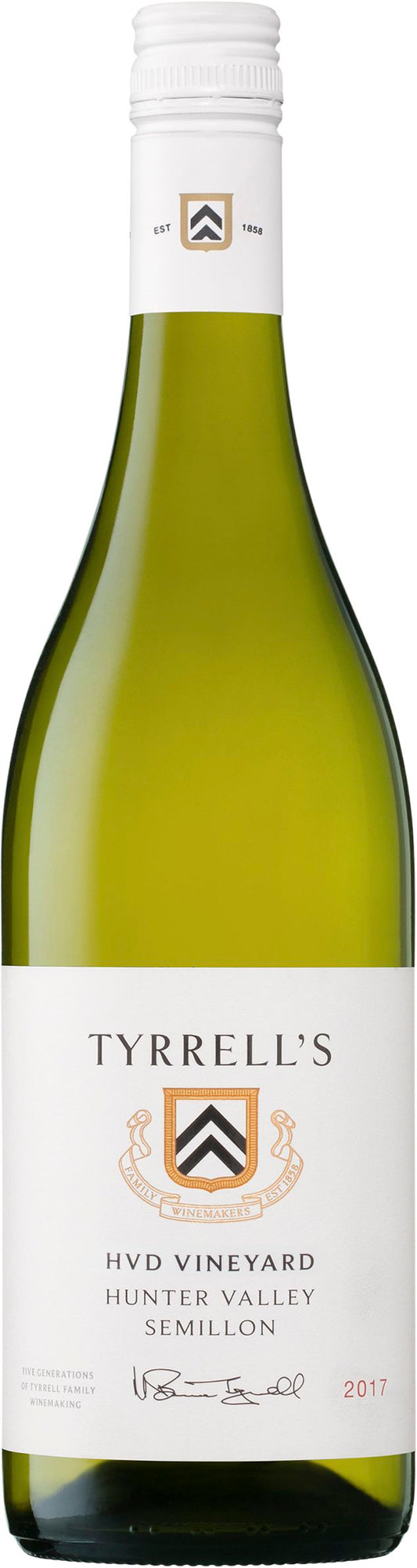 Tyrrell's HVD Single Vineyard Hunter Valley Semillon 2017 750ML