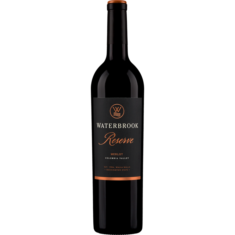 WATERBROOK MERLOT RESERVE COLUMBIA VALLEY 2017 750ML