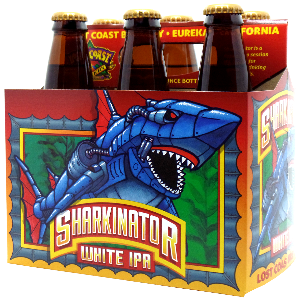 Lost Coast Sharkinator White IPA 4/6PK 12Z