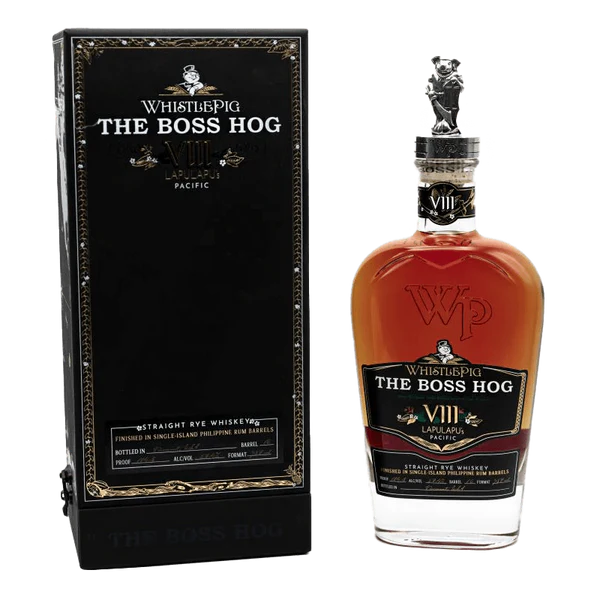 WhistlePig The Boss Hog VIII LapuLapu's Pacific Canadian Rye Whiskey 750ml