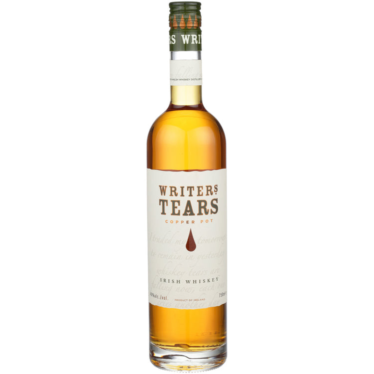 WRITERS TEARS BLENDED IRISH WHISKEY COPPER POT 80 750ML