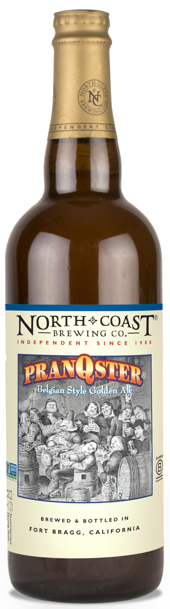 North Coast PranQster Golden Ale 750ML