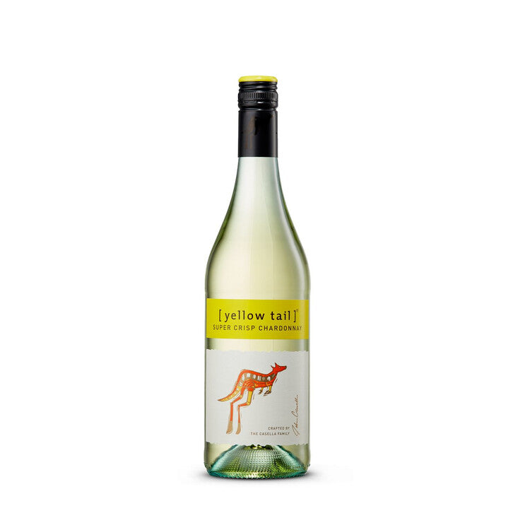 YELLOW TAIL CHARDONNAY SUPER CRISP AUSTRALIA 750ML