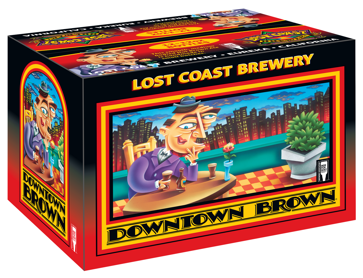 Lost Coast Downtown Brown 2/12PK 12Z