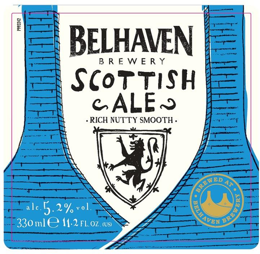 Belhaven Scottish Ale Pub Cans 24-Pack 14.9oz, Scotland's Most Traditional Malty Scottish Ale