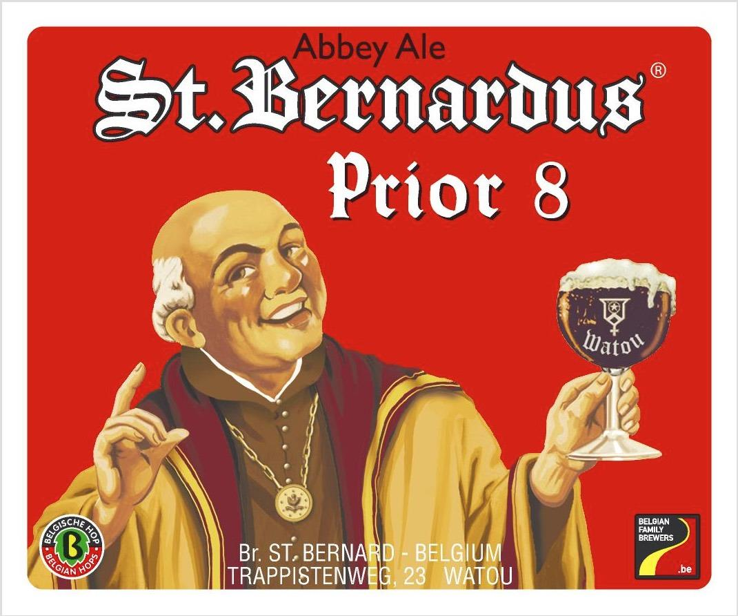 ST. BERNARDUS PRIOR 8 STRONG DARK ALE 6/4PK 11.2 oz (24)