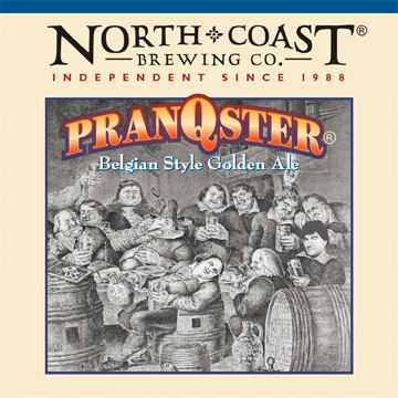 North Coast PranQster Belgian golden ale, 24-pack 12 oz bottles