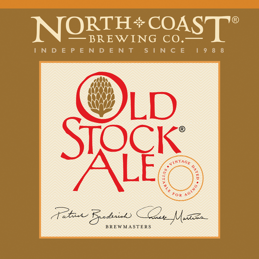 North Coast Old Stock Ale strong old ale, 24-pack 12 oz bottles