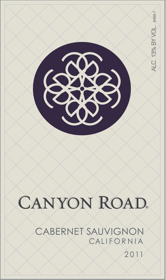 Canyon Road Cabernet Sauvignon 2023 1.5L, Ripe and Smooth California Cab in a Convenient 1.5-Liter Format
