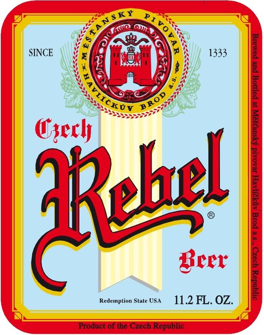 CZECH REBEL LAGER 4/6PK 11.2 oz (24)