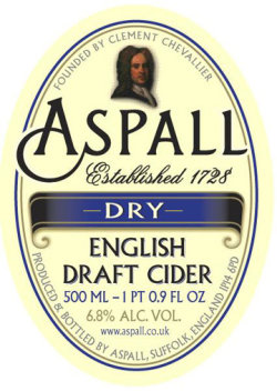 ASPALL DRY CYDER 500 mL (12)