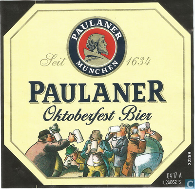 Paulaner Oktoberfest Marzen amber lager, 24-pack 11.2 oz bottles
