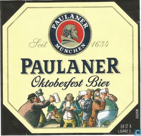 Paulaner Oktoberfest Marzen amber lager, 24-pack 11.2 oz bottles
