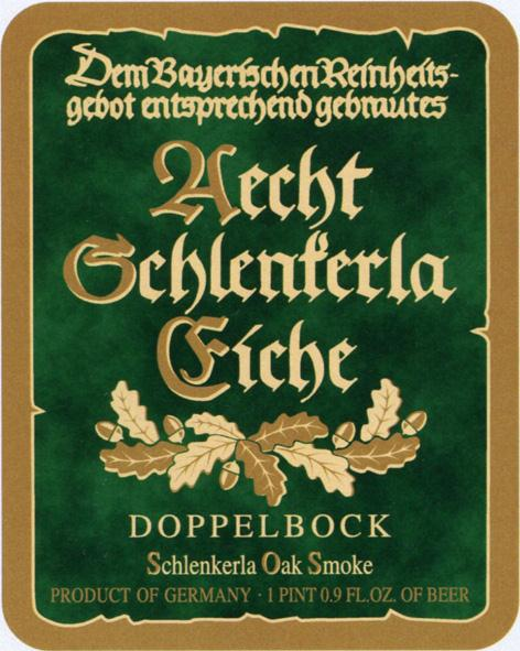 AECHT SCHLENKERLA EICHE OAK SMOKE DOPPELBOCK 500 mL (20)