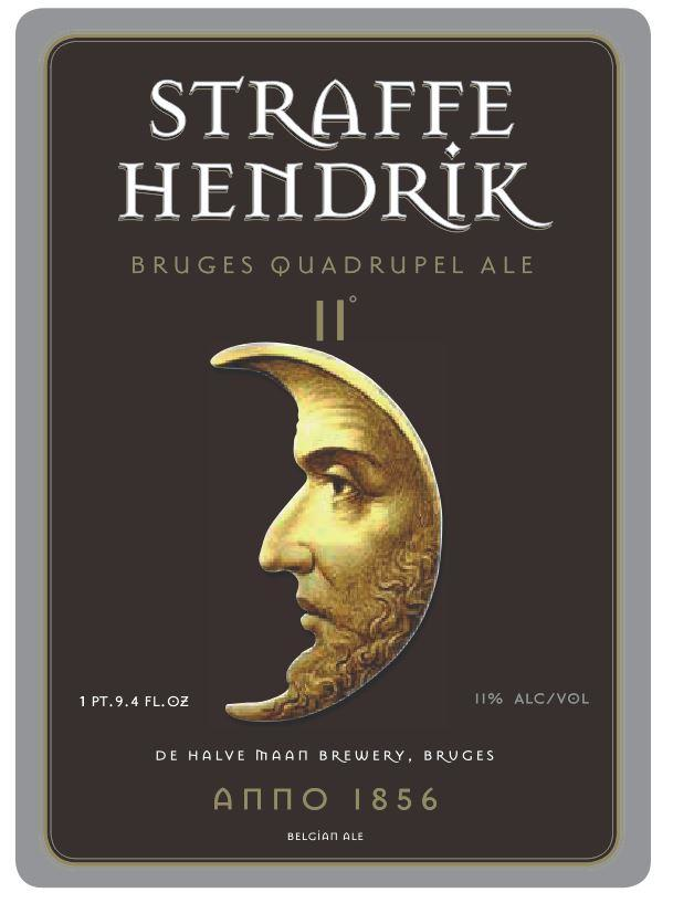 Straffe Hendrik Bruges Quadrupel, 24-pack 11.2 oz bottles