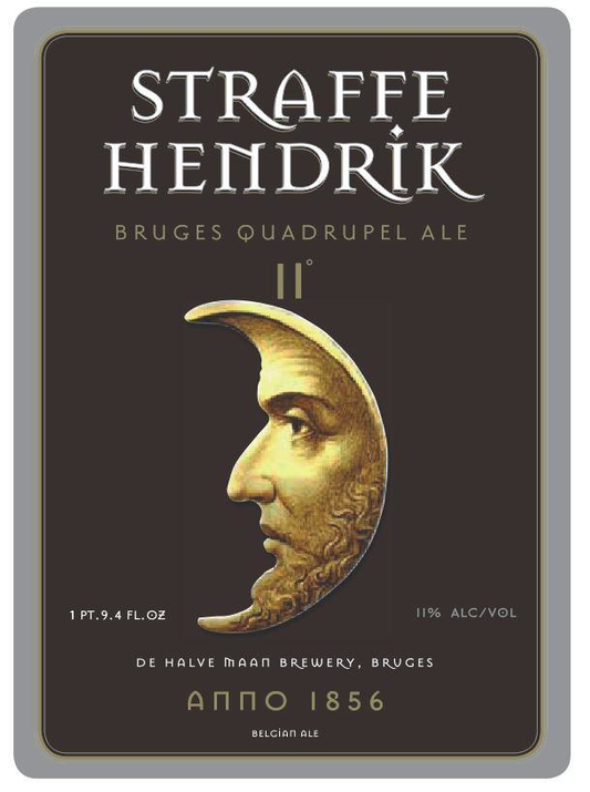 Straffe Hendrik Bruges Quadrupel, 24-pack 11.2 oz bottles