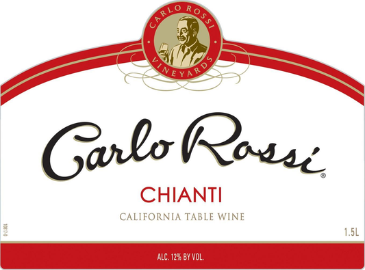 Carlo Rossi Chianti 4L, A Classic Italian-Style Everyday Red in a Generous 4-Liter Format