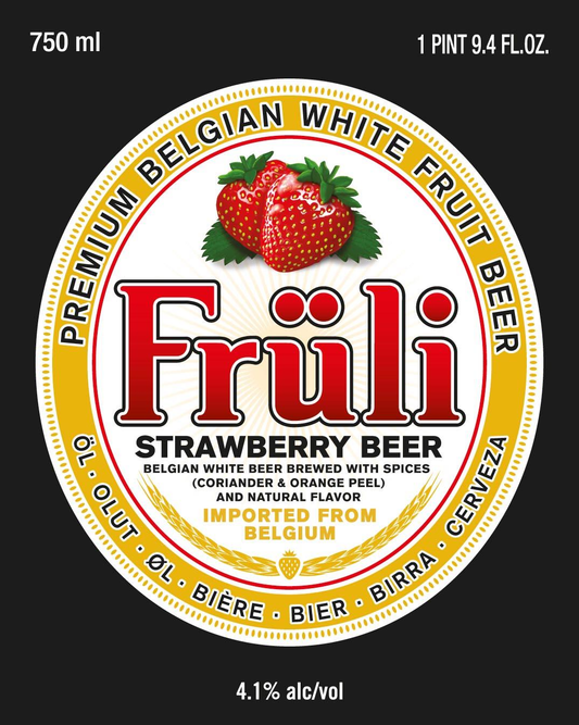 FRULI STRAWBERRY BEER 6/4PK 11.2 oz (24)
