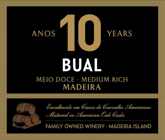 BLANDY'S BUAL MADEIRA 10 YEAR 500 mL