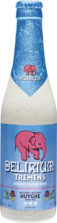 DELIRIUM TREMENS STRONG BLONDE ALE 6/4PK CANS 16.9 oz (24)
