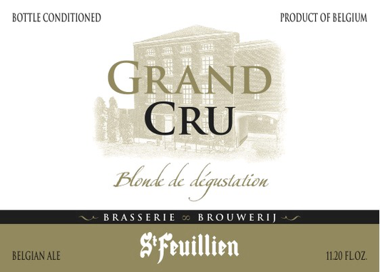 St. Feuillien Grand Cru Belgian ale, 24-pack 330 ml bottles