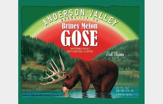 ANDERSON VALLEY BRINEY MELON GOSE CANS 4/6PK 12 oz (24)