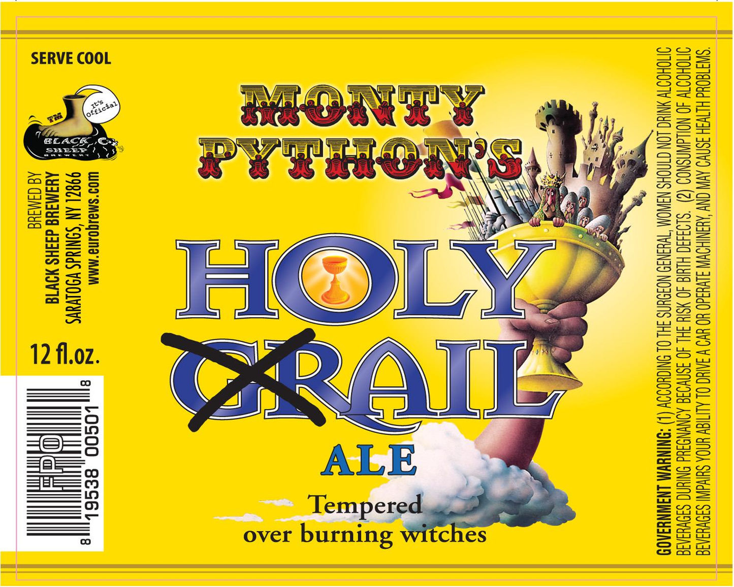 MONTY PYTHON HOLY GRAIL 6/4PK CANS 16 oz (24)