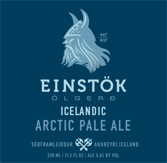 Einstok Icelandic Arctic Pale 4/6PK Cans 11.2 oz (24 Pack), The Hop-Forward Pale Ale Brewed at the Edge of the Arctic
