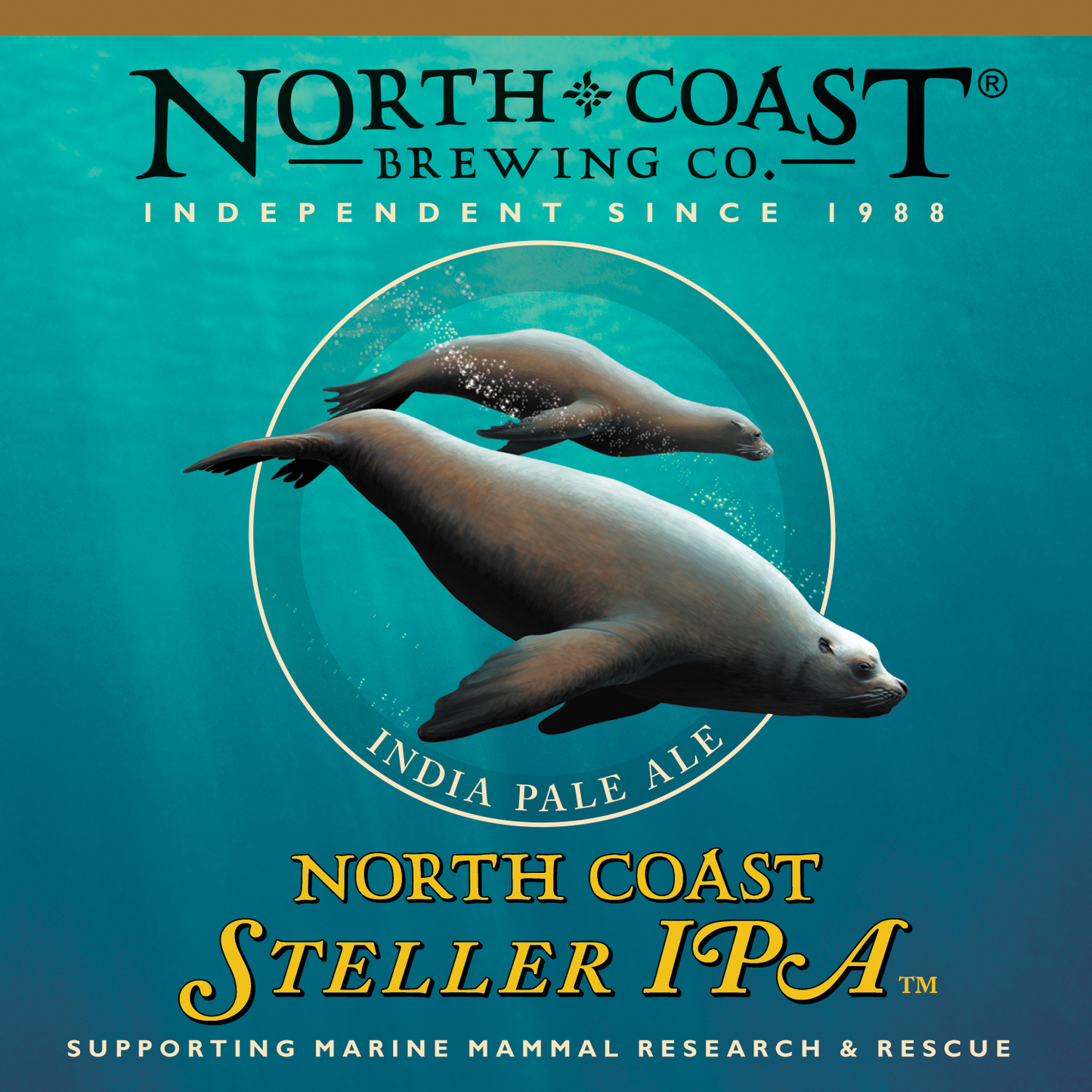 North Coast Steller IPA, 24-pack 12 oz bottles