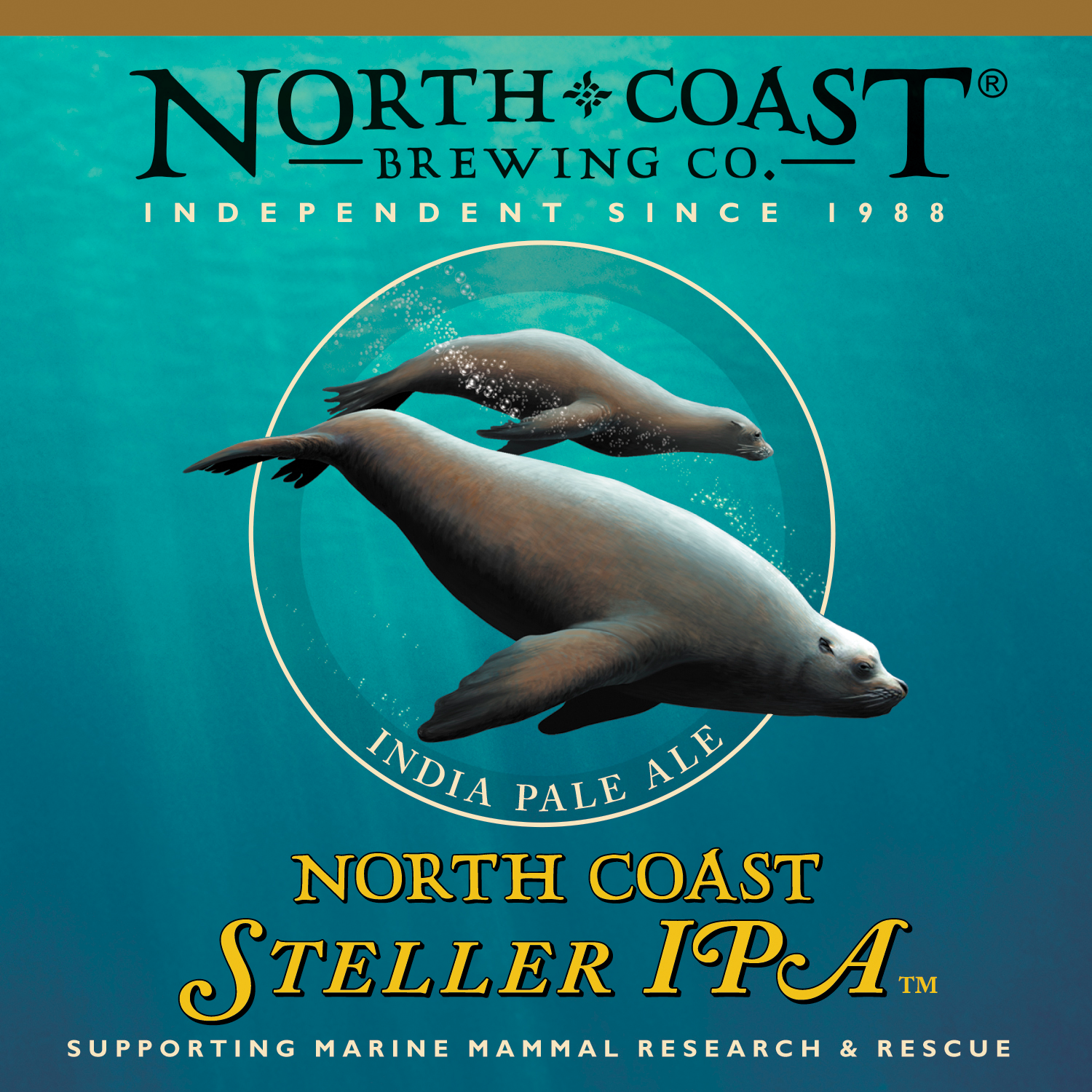 North Coast Steller IPA, 24-pack 12 oz bottles