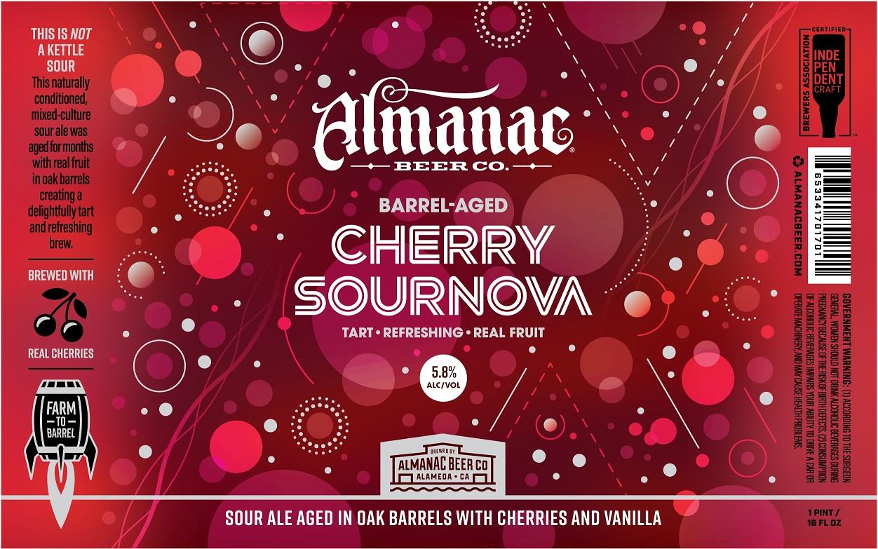 ALMANAC CHERRY SOURNOVA 6/4PK CANS 16 oz (24)