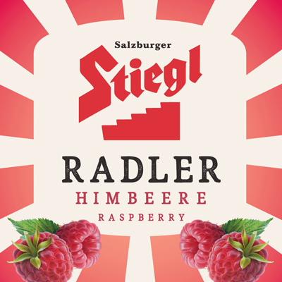 Stiegl Raspberry Radler, 24-pack 16.9 oz cans