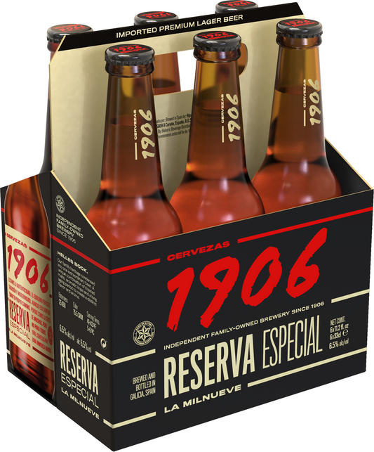 ESTRELLA GALICIA 1906 RESERVE VIENNA LAGER 4/6PK 11.2 oz (24)