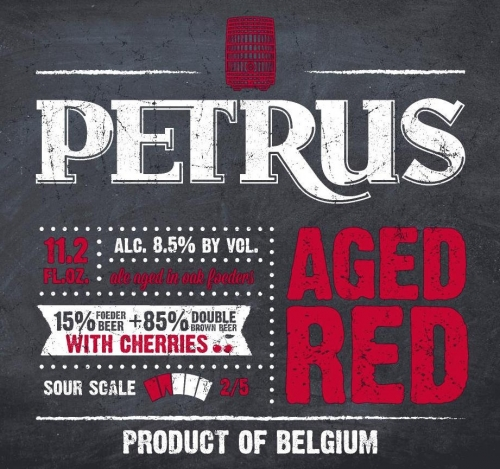 Red by Petrus cherry sour ale, 24-pack 11.2 oz cans