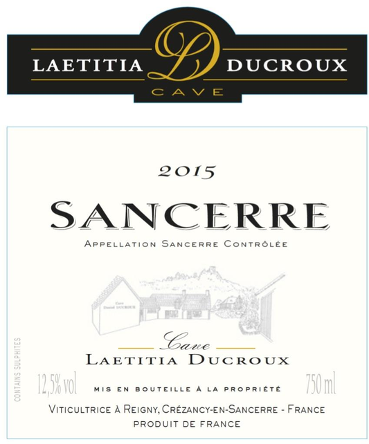LAETITIA DUCROUX SANCERRE 2024 750 mL
