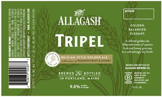 ALLAGASH TRIPEL 4/6PK 12 oz (24)
