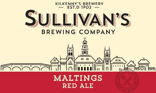 Sullivan's Irish Red ale, 24-pack 14.9 oz cans