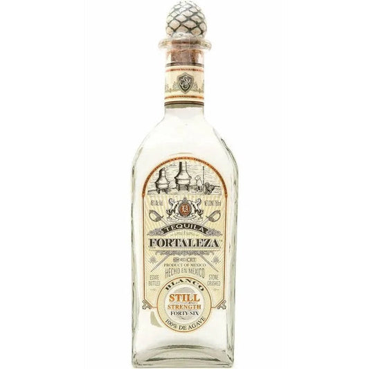 Fortaleza Blanco Still Strength Tequila 750ml | Uncut, Unfiltered | Direct from the Still