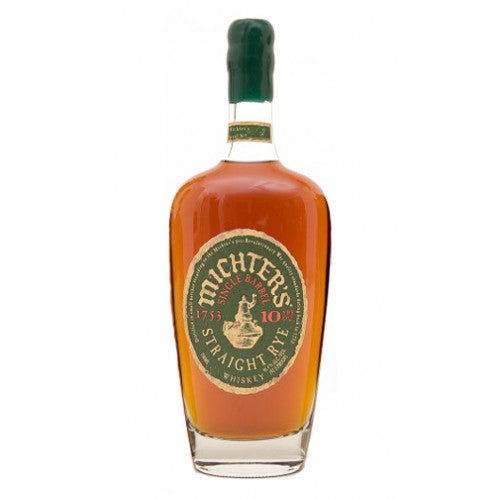 Michter's 10 Year Single Barrel Rye Whiskey 750ML, A Decade-Aged Cult Rye