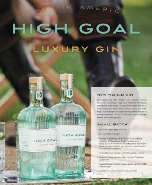 High Goal Luxury Gin