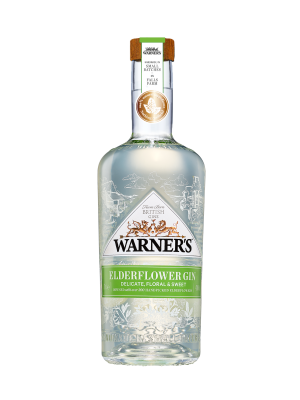 Warners Elderflower Gin 750ML