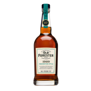 Old Forester 1920 Prohibition Style Kentucky Straight Bourbon 115 Proof 750ML, The Barrel Sample That Survived Prohibition