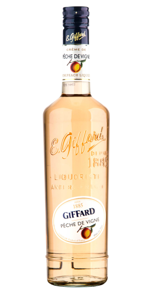 Giffard Peche de Vigne Vineyard Peach Liqueur 750ML, Intensely Aromatic French Peach