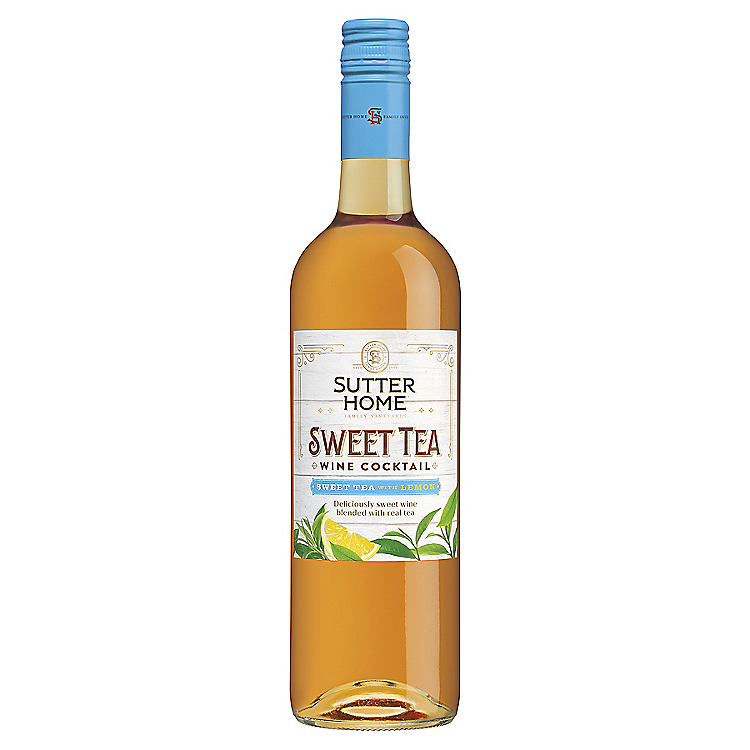 SUTTER HOME SWEET TEA WINE COCKTAIL SWEET TEA WITH LEMON 750ML