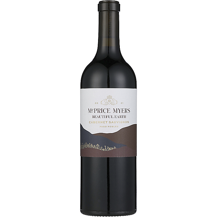 MCPRICE MYERS CABERNET SAUVIGNON BEAUTIFUL EARTH PASO ROBLES 2021 750ML